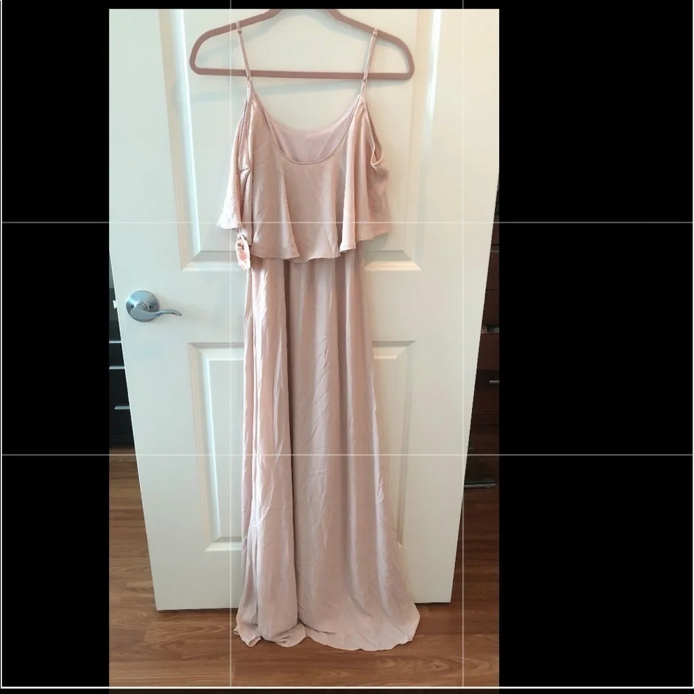 Show Me Your Mumu Caitlin Ruffle Maxi Dress NWT